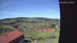 Panorama západ
