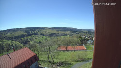 Panorama západ