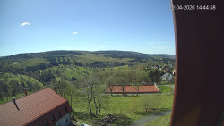 Panorama západ