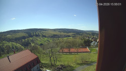 Panorama západ