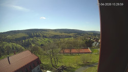 Panorama západ