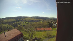 Panorama západ