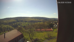 Panorama západ