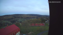 Panorama západ
