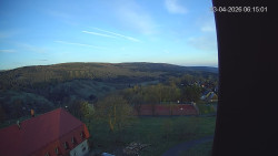 Panorama západ