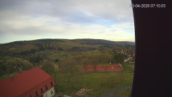 Panorama západ