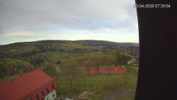Panorama západ