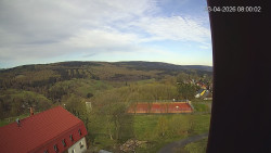 Panorama západ
