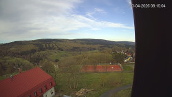 Panorama západ