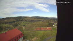 Panorama západ