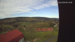 Panorama západ
