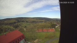 Panorama západ