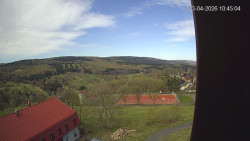 Panorama západ
