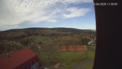 Panorama západ