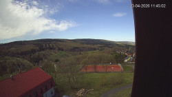 Panorama západ
