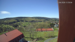 Panorama západ