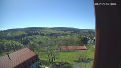 Panorama západ