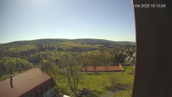 Panorama západ