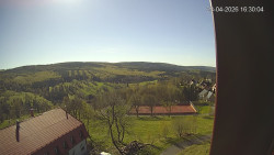 Panorama západ
