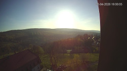 Panorama západ