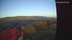 Panorama západ