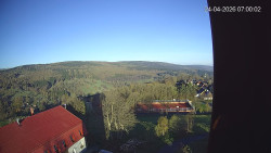 Panorama západ