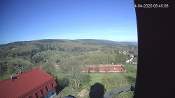 Panorama západ