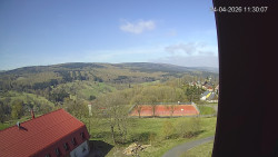 Panorama západ
