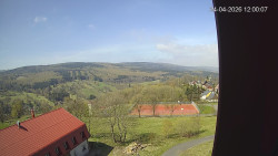 Panorama západ
