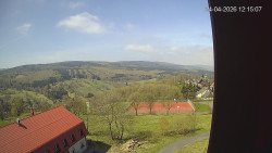 Panorama západ