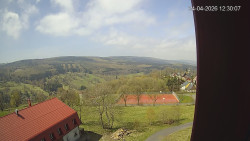 Panorama západ