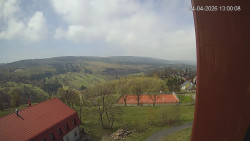 Panorama západ