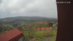Panorama západ