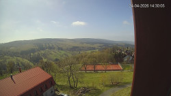 Panorama západ