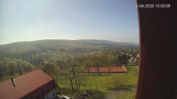 Panorama západ