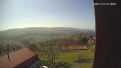 Panorama západ