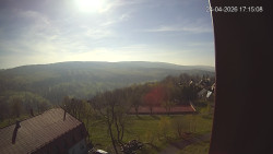 Panorama západ