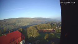 Panorama západ