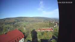 Panorama západ