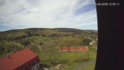 Panorama západ