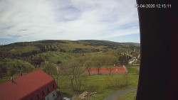 Panorama západ