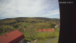 Panorama západ