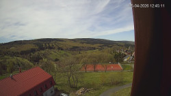 Panorama západ