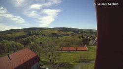 Panorama západ