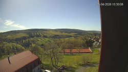 Panorama západ