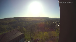 Panorama západ