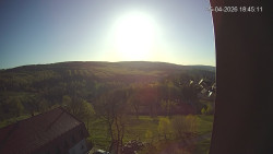 Panorama západ