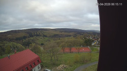 Panorama západ