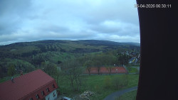 Panorama západ