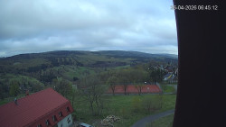 Panorama západ